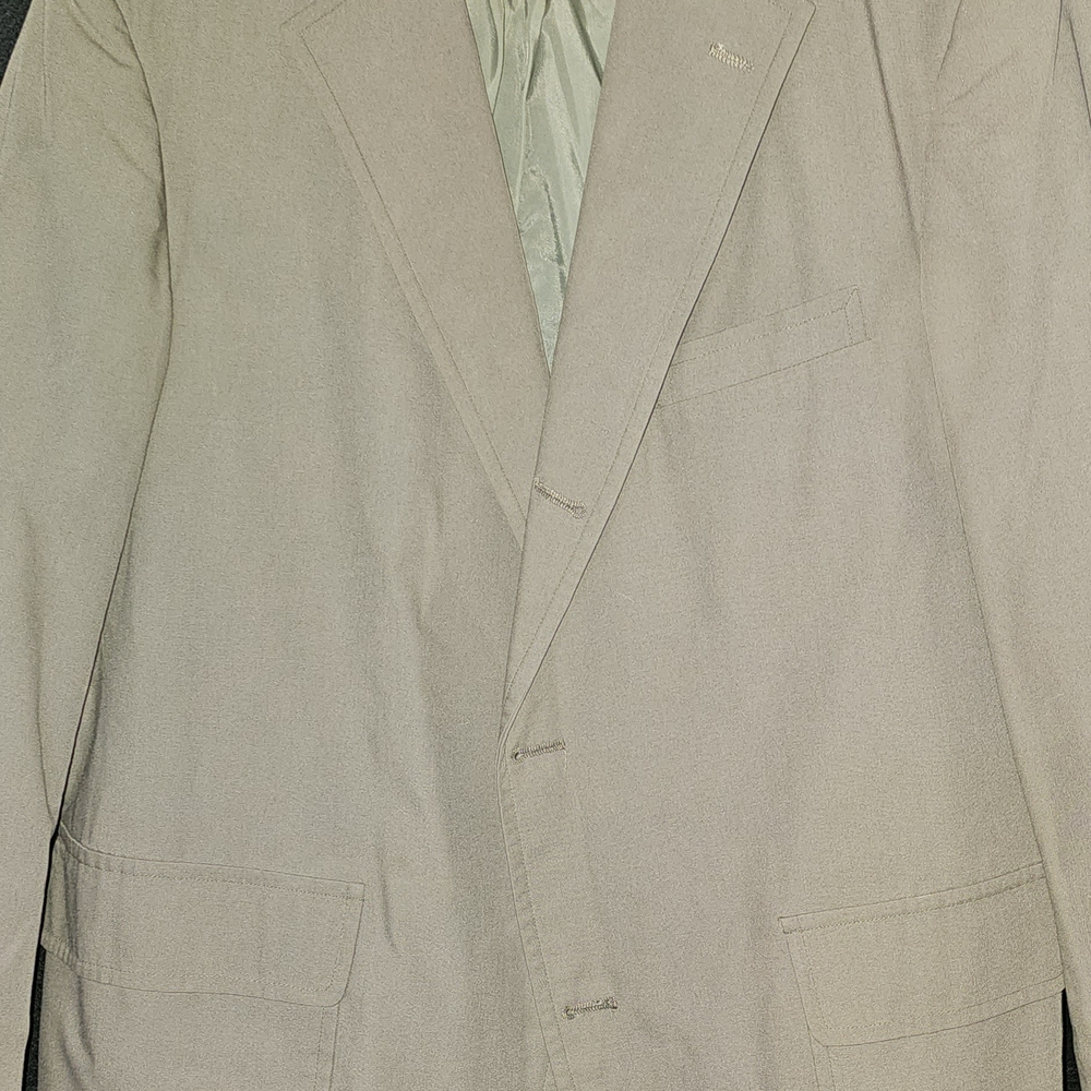 Brooks Brothers Tan Lightweight Sport Coat Tailored Blazer